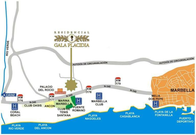 Gala Placidia Golden Mile Marbella Exterior foto